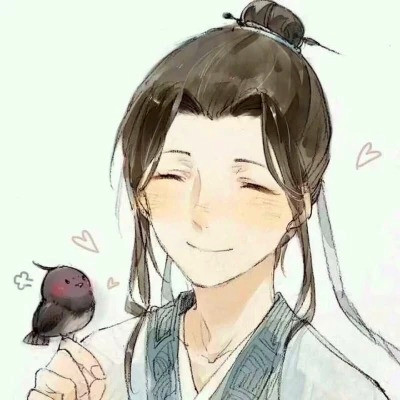 唯美古风淡雅男子头像图片