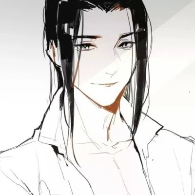唯美古风淡雅男子头像图片