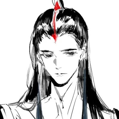 唯美古风淡雅男子头像图片
