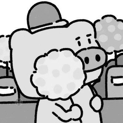 搞怪黑白头像