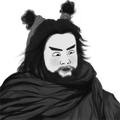 搞怪黑白头像