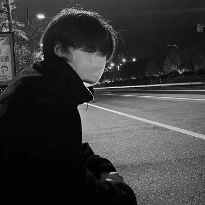 2025男生真人黑白头像图片