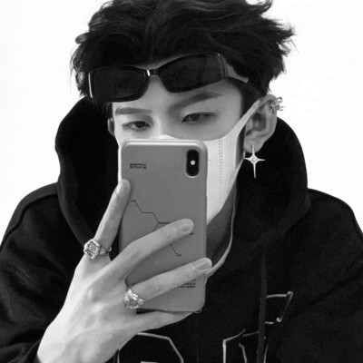 2025男生真人黑白头像图片