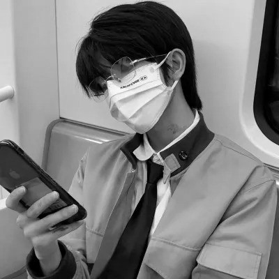 2025男生真人黑白头像图片