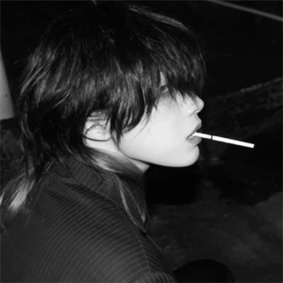 2025男生真人黑白头像图片