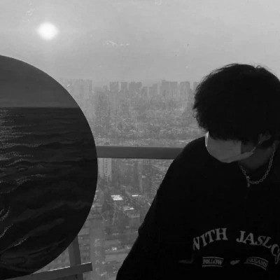 2025男生真人黑白头像图片