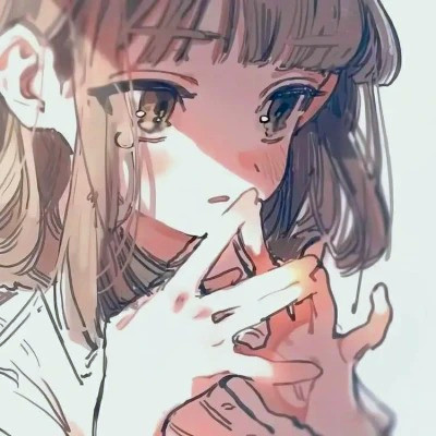 动漫女生高清精致头像图片