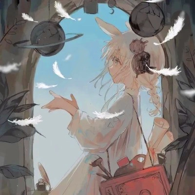 动漫女生高清精致头像图片