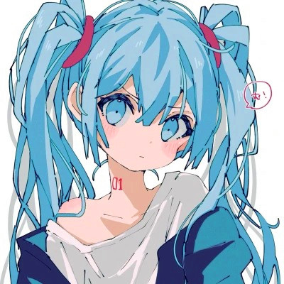 动漫女生高清精致头像图片