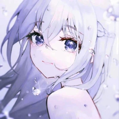 动漫女生高清精致头像图片