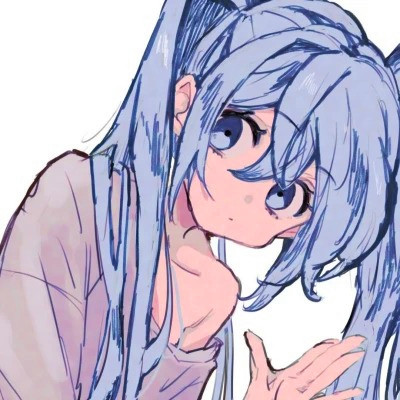 动漫女生高清精致头像图片