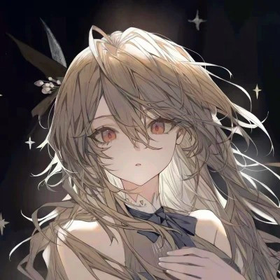 动漫女生高清精致头像图片