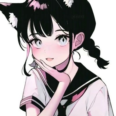 高质量精致动漫女头图片