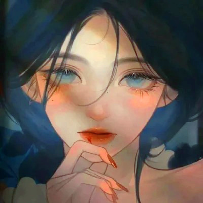 高质量精致动漫女头图片