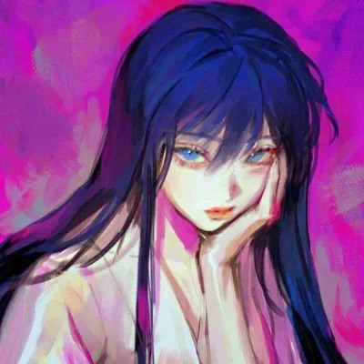 高质量精致动漫女头图片