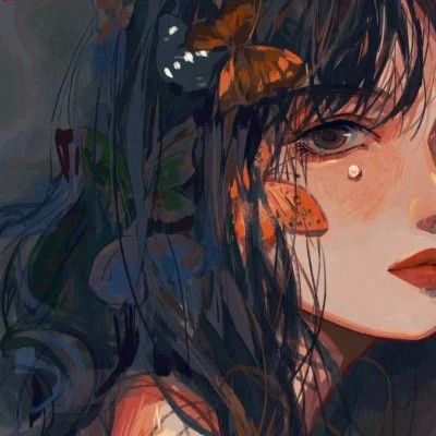 动漫女生精致卡通人物头像图片