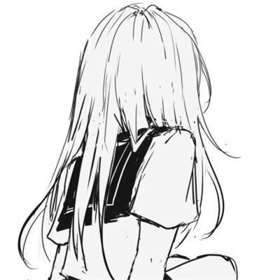 女生精致插画头像动漫图片
