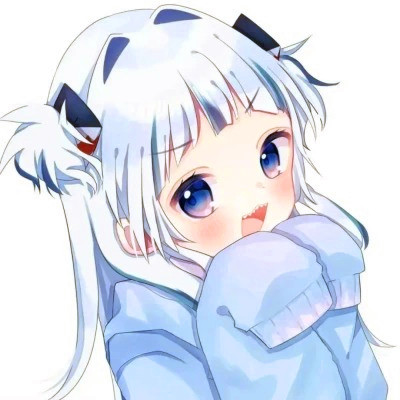 女生精致插画头像动漫图片