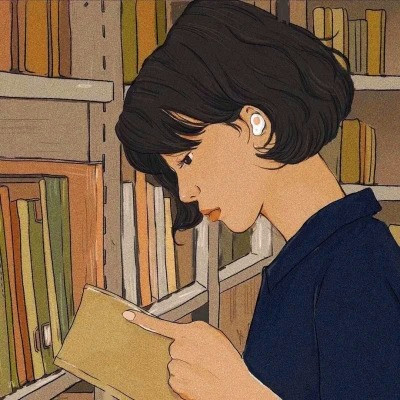 女生精致插画头像动漫图片