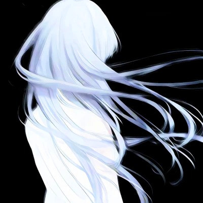 女生精致插画头像动漫图片