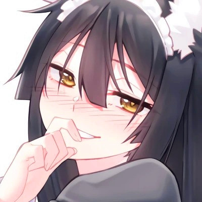 女生精致插画头像动漫图片