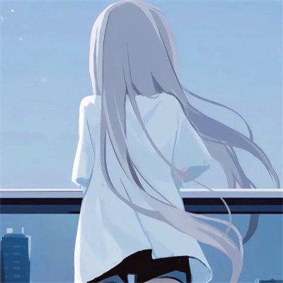 女生精致插画头像动漫图片