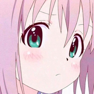 女生精致插画头像动漫图片