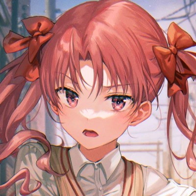 女生精致插画头像动漫图片