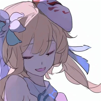 女生精致插画头像动漫图片