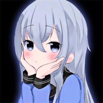 女生精致插画头像动漫图片