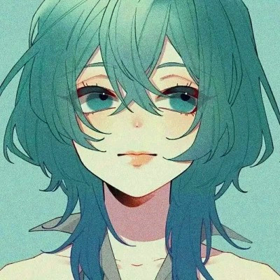 女生精致插画头像动漫图片