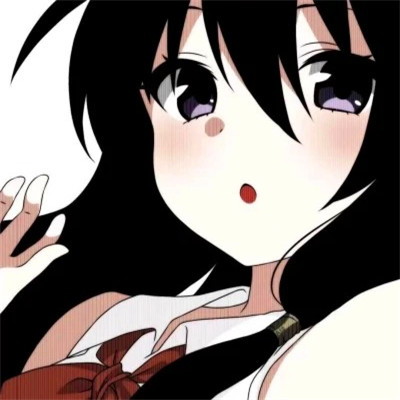 女生精致插画头像动漫图片