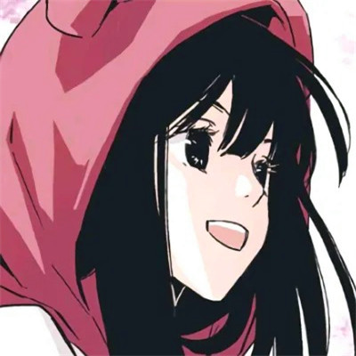 女生精致插画头像动漫图片