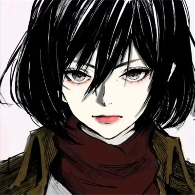 女生精致插画头像动漫图片