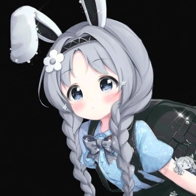 女生精致插画头像动漫图片