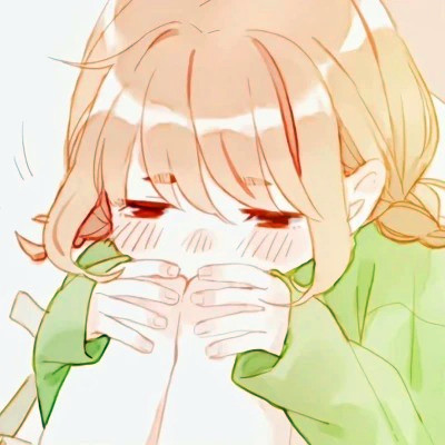 女生精致插画头像动漫图片
