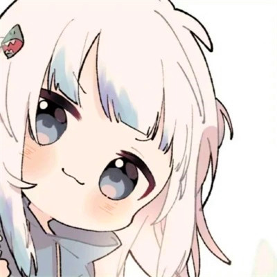 女生精致插画头像动漫图片