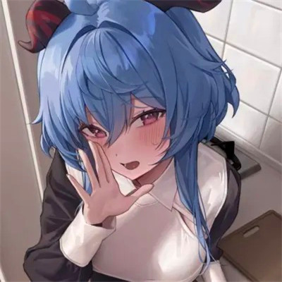 女生精致插画头像动漫图片
