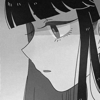 女头像黑白动漫