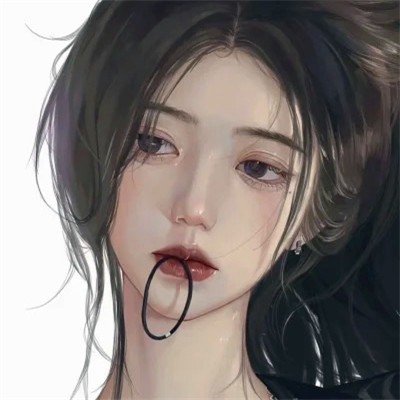 女生头像高级质感干净动漫