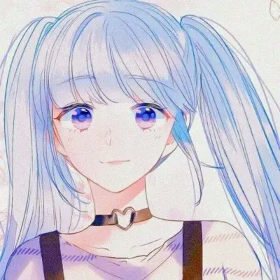 女生头像高级质感干净动漫