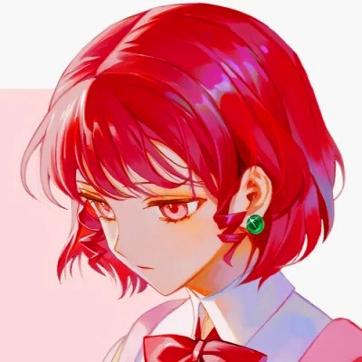 女生头像高级质感干净动漫