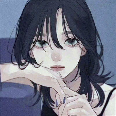女生头像高级质感干净动漫