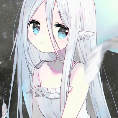 女生头像高级质感干净动漫