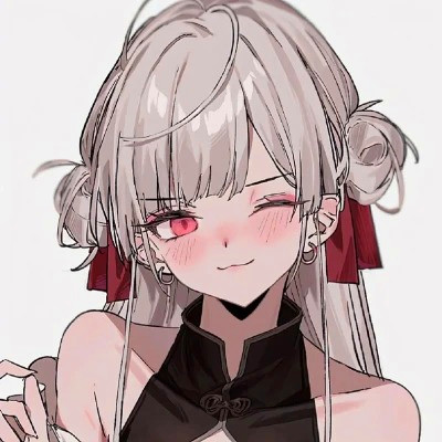 女生头像高级质感干净动漫
