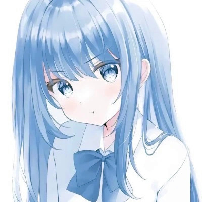 女生头像高级质感干净动漫