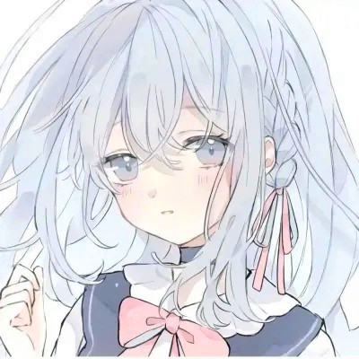 女生头像高级质感干净动漫