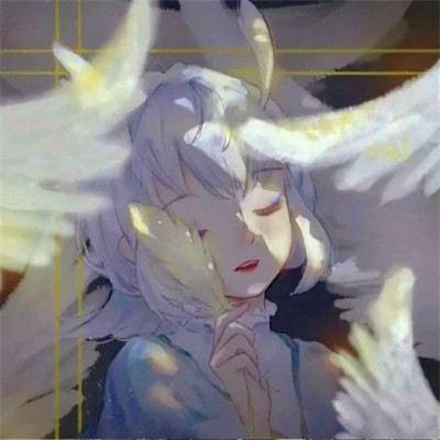 女生头像高级质感干净动漫
