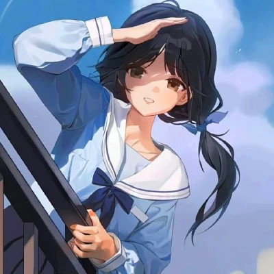 女生头像高级质感干净动漫