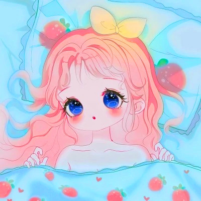 好看精致女生单人头像动漫图片